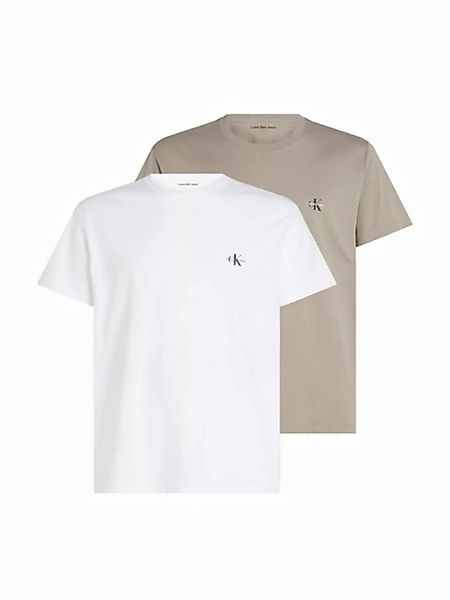 Calvin Klein Jeans T-Shirt 2 PACK MONOLOGO Logodruck günstig online kaufen