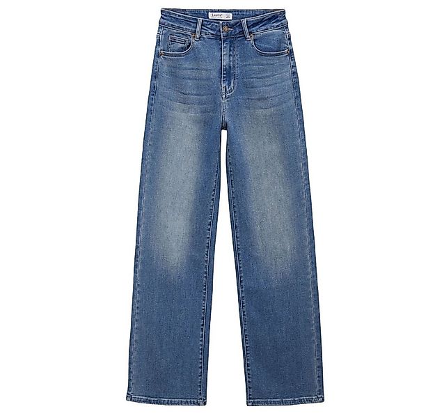 Ital-Design Weite Jeans Weite Damenjeans aus hochwertigem Denim für Freizei günstig online kaufen