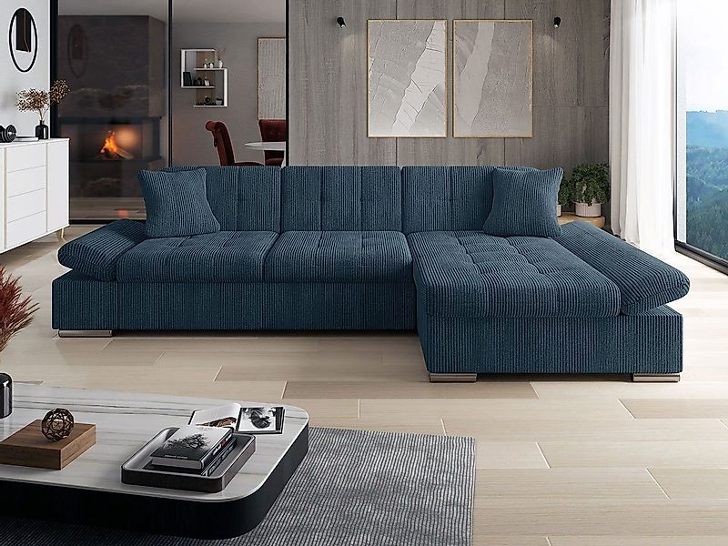MIRJAN24 Ecksofa Malwi Cord, mit Schlaffunktion günstig online kaufen