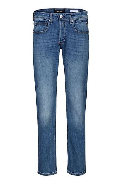 Replay 5-Pocket-Jeans GROVER - 10.5 OZ DARK INDIGO SUPER STRETCH DENIM günstig online kaufen