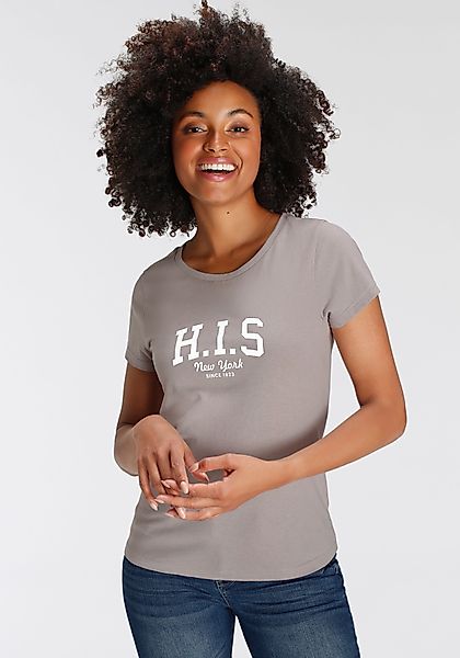 H.I.S T-Shirt bedruckt, für die Freizeit, günstig online kaufen