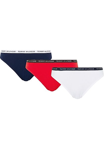 Tommy Hilfiger Underwear Bikinislip 3 Stk. tlg., mit schmalem Logobündchen günstig online kaufen