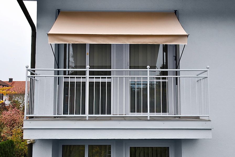Angerer Freizeitmöbel Klemmmarkise, beige, Ausfall: 150 cm, versch. Breiten günstig online kaufen