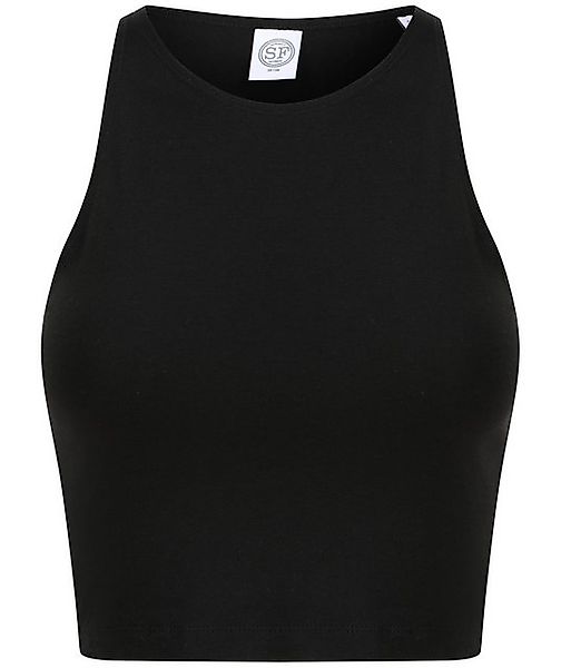SF Women Crop-Top 1er/2er Pack - ärmelloses Damen Crop Top / Cropped Top / günstig online kaufen