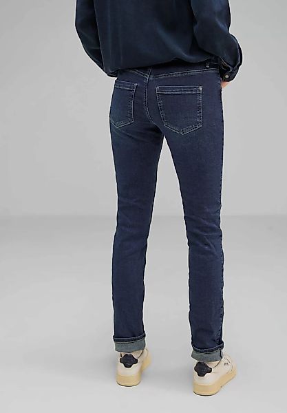 STREET ONE Slim-fit-Jeans, aus Baumwolle mit Stretchanteil günstig online kaufen