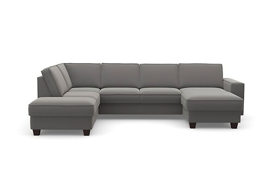 Home affaire Wohnlandschaft »County U-Form« wahlweise Ottomane links oder r günstig online kaufen