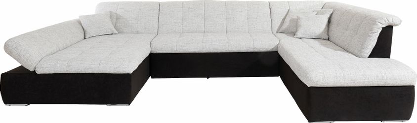 DOMO collection Wohnlandschaft "Moric U-Form, auch in Cord, Breite 353cm, v günstig online kaufen