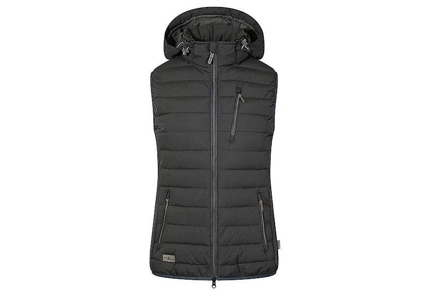 Blue Wave Steppweste Damen Weste Ina Daunen-Optik - Gesteppte Kapuzenweste günstig online kaufen