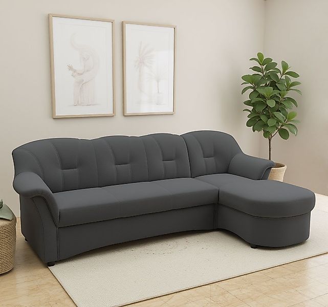 DOMO collection Ecksofa Flores Schlafsofa, B/T/H: 233/142/86 cm, L-Form, wa günstig online kaufen