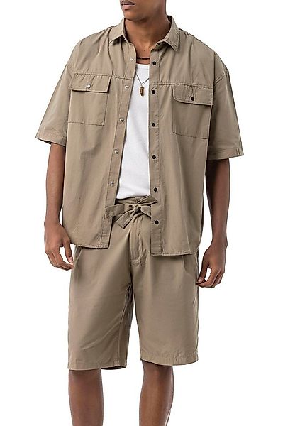RedBridge Shirt & Shorts by Spruce Sommer-Set Kurzarm Hemd und kurze Hose L günstig online kaufen