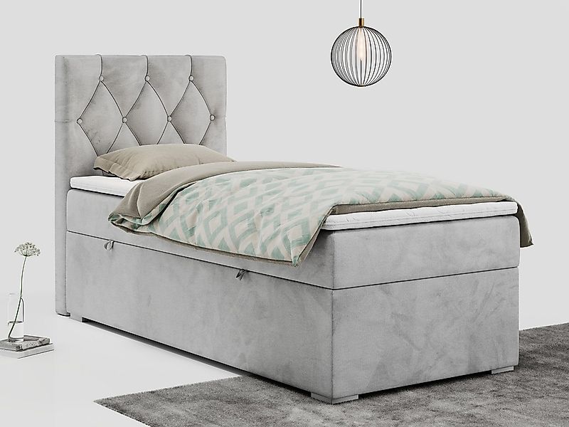 MKS MÖBEL Boxspringbett ALDA (Set, Packung, Multipocket Matratze, T30-Schau günstig online kaufen