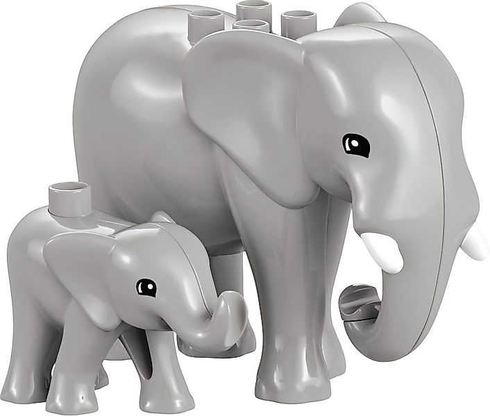 LEGO® LEGO DUPLO Tierwelt: 2 Elephanten günstig online kaufen