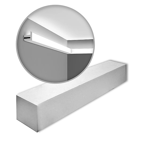 ORAC DECOR C380 MODERN Eckleisten 1 Karton Set 11 Zierleisten 22 m Weiß günstig online kaufen