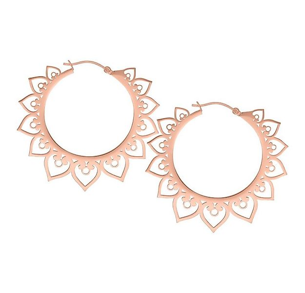 Wildcat Paar Ohrhänger Hearts Hoops, wasserfest, langlebig, hautverträglich günstig online kaufen