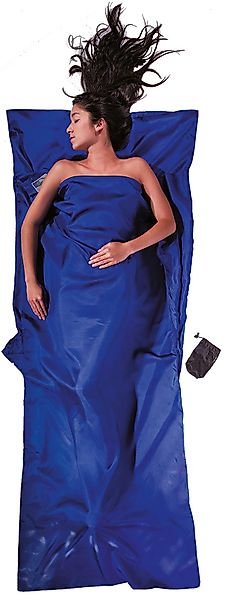 Cocoon Hüttenschlafsack COCOON TravelSheet Seide ultramarine günstig online kaufen