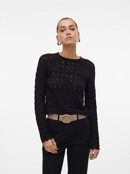Vero Moda Strickpullover VMNEWFABIENNE LS O-NECK PULLOVER NOOS im hochwerti günstig online kaufen
