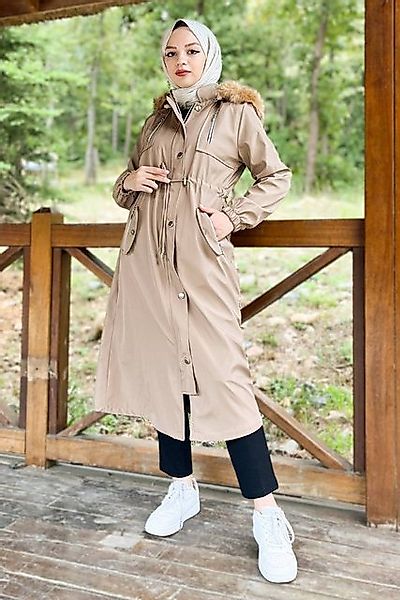 MODAMİHRAM Winterjacke Kapuzen-Zip-Jacke günstig online kaufen