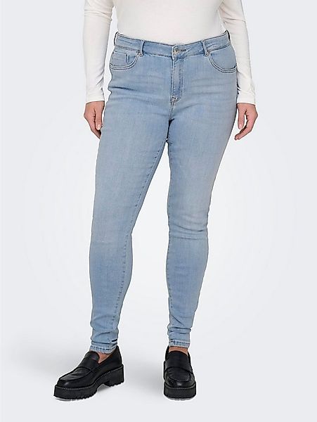 ONLY CARMAKOMA Slim-fit-Jeans Push Up Skinny Jeans Curvy Denim Plus Size St günstig online kaufen