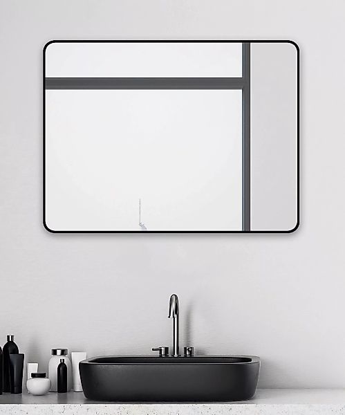 DSK Design Wandspiegel Black Magico 80 cm x 60 cm günstig online kaufen