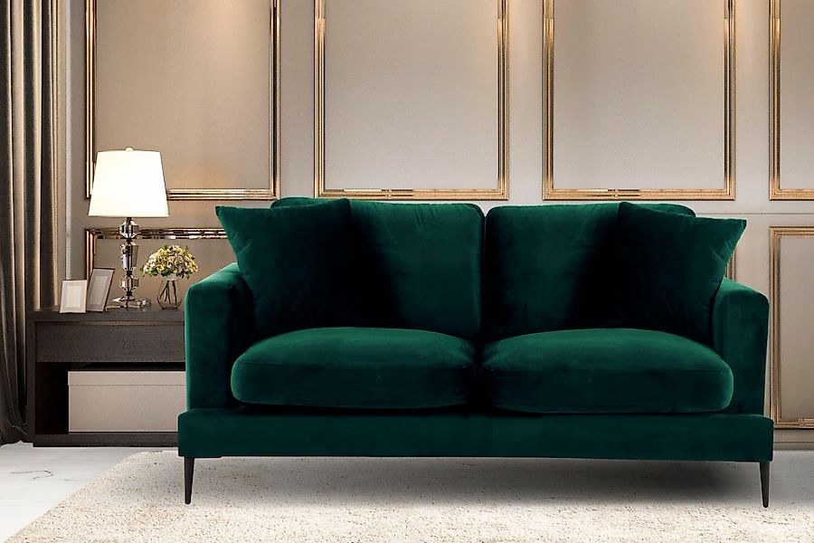 Home affaire 2-Sitzer "Cozy elegantes Designsofa, Maße B/T/H: 151/97/80 cm" günstig online kaufen