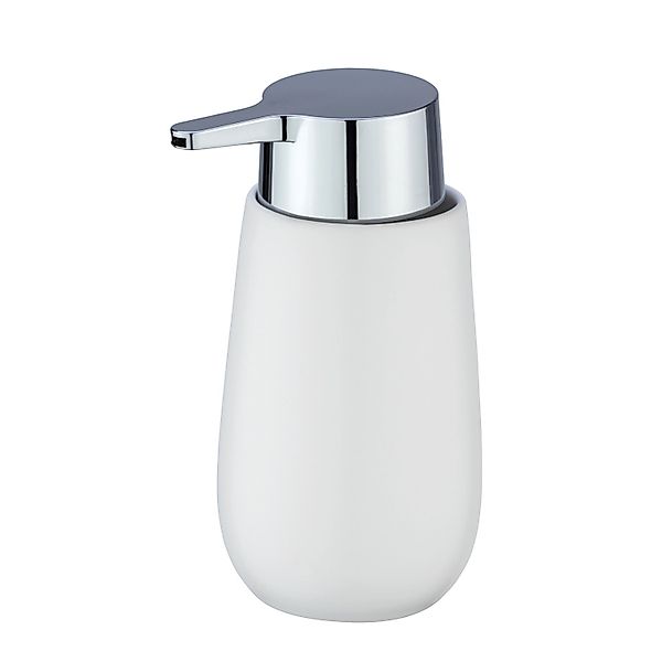 WENKO Seifenspender "Badi", (1 tlg.), Weiß, Keramik, 320 ml günstig online kaufen