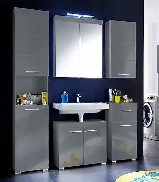 welltime Badmöbel-Set »Avena« Set, 5 Stk. tlg. günstig online kaufen