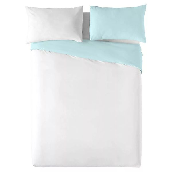 Bettdeckenbezug Naturals Blau Weiß (2 Meter Breites Bett) (280 X 270 Cm) günstig online kaufen