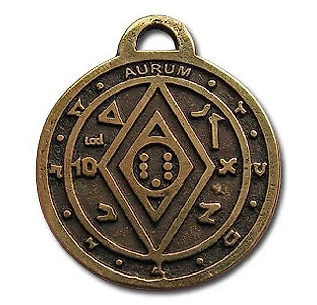 HOPLO Kettenanhänger Salomos magisches Pentakel Anhänger Schmuck 2,5 cm mit günstig online kaufen