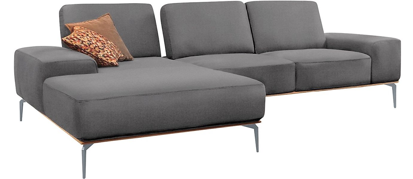 W.SCHILLIG Ecksofa "run, Designsofa mit tollem Sitzkomfort, bequem, L-Form" günstig online kaufen