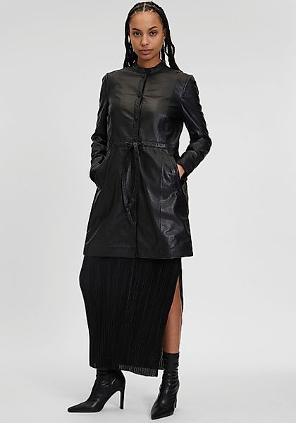 Mauritius Lederweste GWVivika mit 2-Wege-Reißverschluss, Zipper-Detail, günstig online kaufen