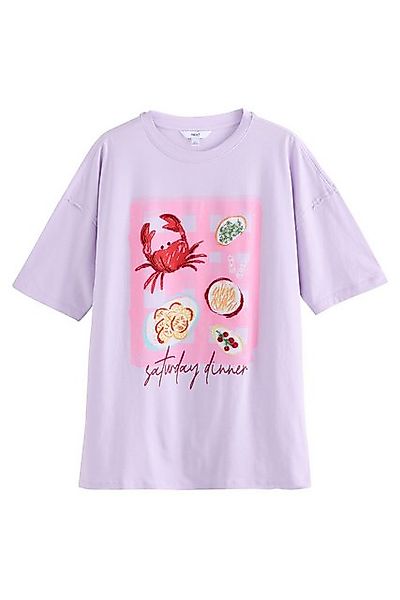 Next T-Shirt Relaxed Fit T-Shirt mit günstig online kaufen