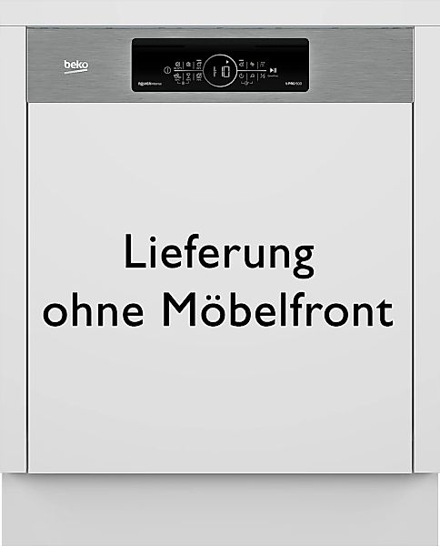 BEKO teilintegrierbarer Geschirrspüler "BDSN36550XP" 8,9 l 15 tlg. Maßgedec günstig online kaufen