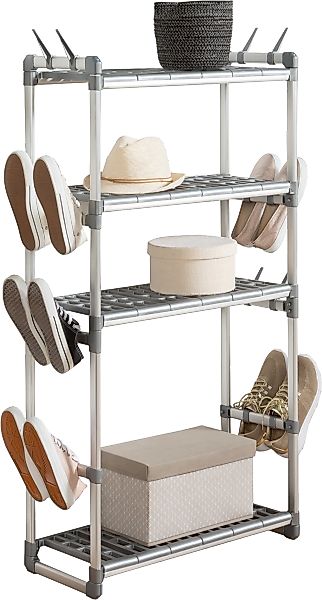 Ruco Standregal "Schuh- und Aufbewahrungsregal", aus Aluminium und Kunststo günstig online kaufen
