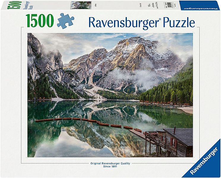 Ravensburger Puzzle Pragser Wildsee, 1000 Puzzleteile, günstig online kaufen