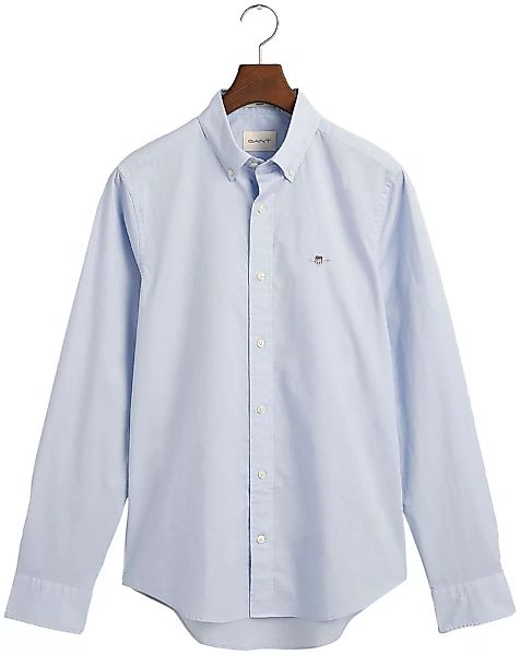 Gant Langarmhemd "Slim Fit Popeline Hemd leichte Baumwolle strapazierfähig günstig online kaufen