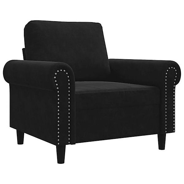 vidaXL Sofa Sessel Schwarz 60 cm günstig online kaufen
