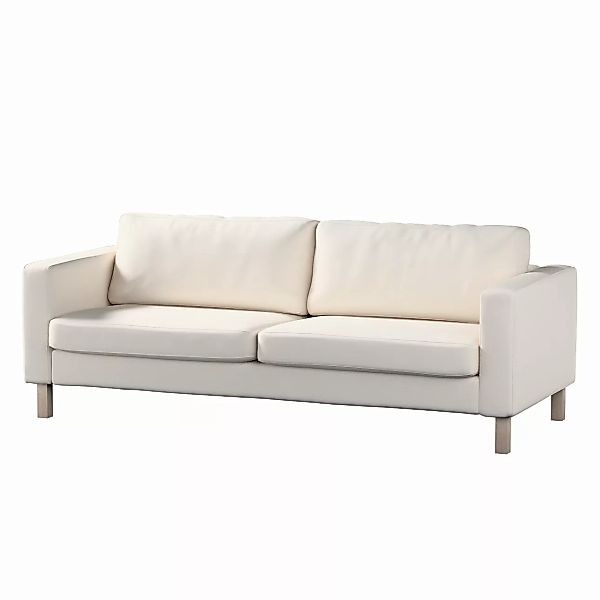 Bezug für Karlstad 3-Sitzer Sofa nicht ausklappbar, kurz, naturweiß, Bezug günstig online kaufen