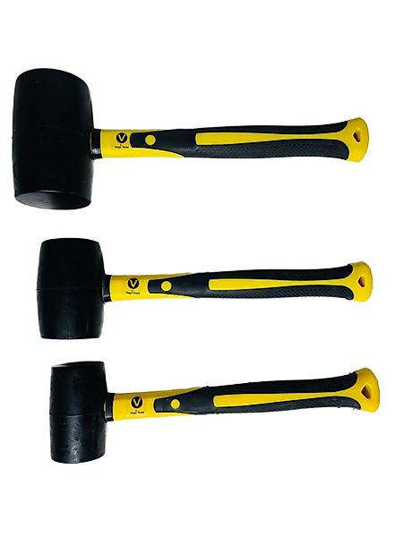 VaGo-Tools Hammer Gummihammer Schonhammer 370/500/1200g 3 günstig online kaufen