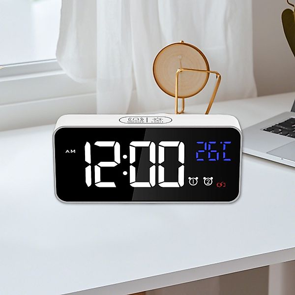 REDOM Wecker LED Musik-Wecker Digitaler Wecker günstig online kaufen