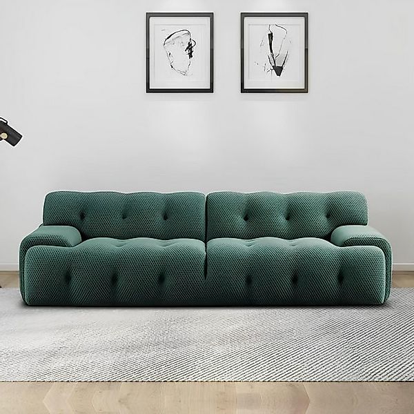 Xlmoebel Sofa Hochwertiges luxuriöses 3-Sitzer-Sofa aus Stoff, zeitgemäße, günstig online kaufen