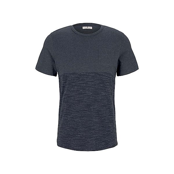 TOM TAILOR T-Shirt Gestreiftes T-Shirt mit Brusttasche günstig online kaufen