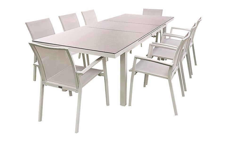 TEICO GROUP Garten-Essgruppe 9-tlg. Gartenmöbel Set günstig online kaufen