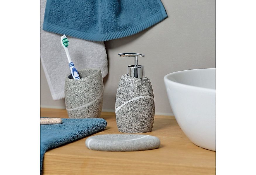 kela Seifenspender Talus, Natursteinoptik, 300 ml, leicht zu befüllen günstig online kaufen