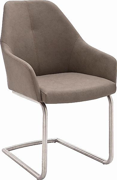 MCA furniture Freischwinger "MADITA A", (Set), 2 St., Kunstleder, Stuhl max günstig online kaufen