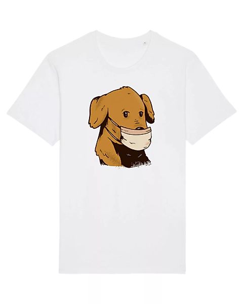 Dog With Facemask | T-shirt Unisex günstig online kaufen