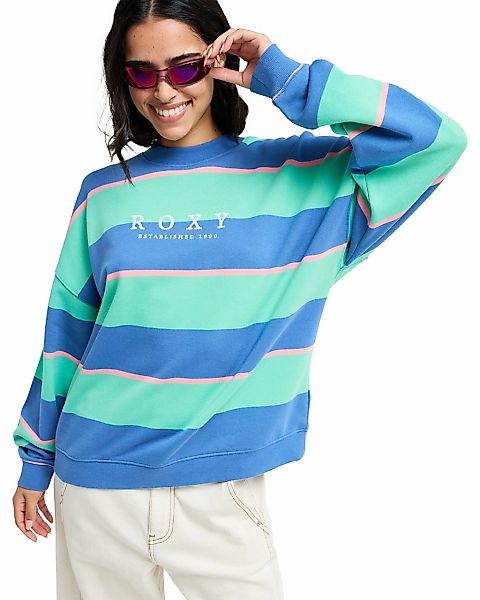Roxy Sweatshirt "Strictly Stripes Oversized" günstig online kaufen