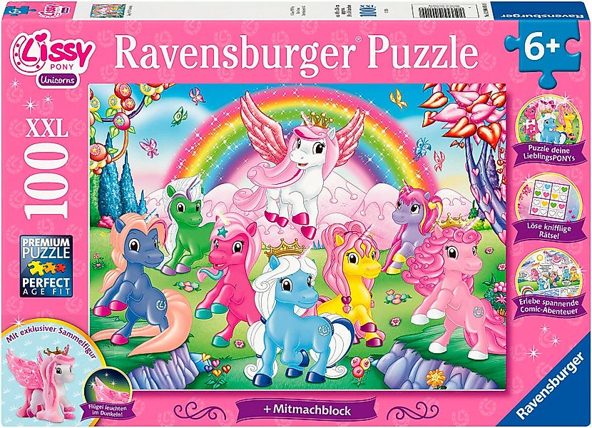 Ravensburger Puzzle Lissy Pony Activity, 100 günstig online kaufen