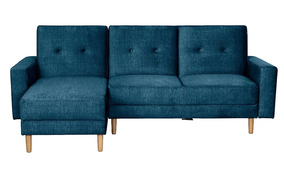 Max Winzer Ecksofa mit Hocker Just Cool ¦ blau ¦ Maße (cm): B: 230 H: 92 Po günstig online kaufen