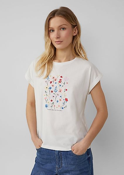 s.Oliver Shirttop T-Shirt mit Frontprint im günstig online kaufen