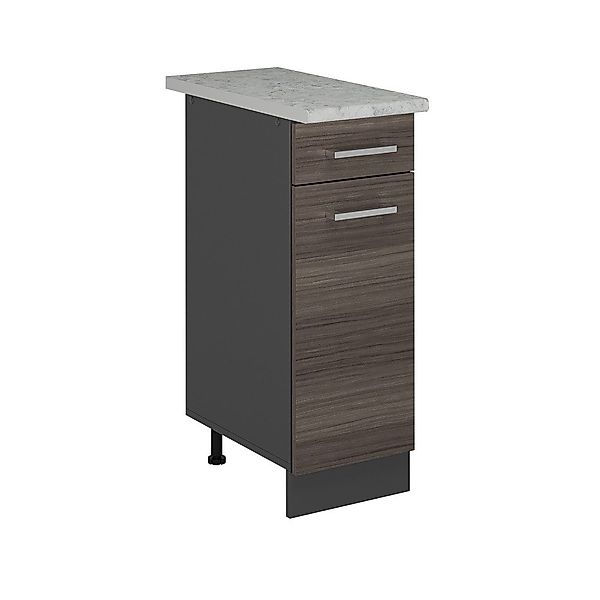 Vicco Unterschrank R-Line, Edelgrau/Anthrazit, 30 cm günstig online kaufen